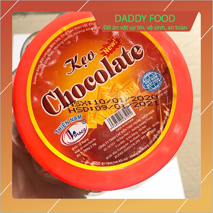 Kẹo chocolate viên hình dưa hấu