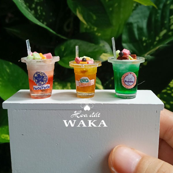 Trà Sữa Handmade Mini 01- Mô Hình Thức Uống 1/12