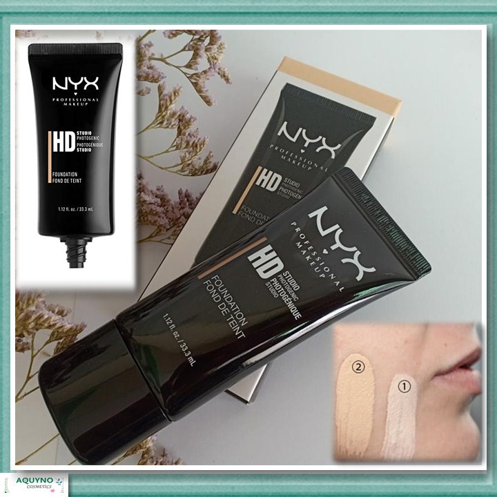 Kem Nền Nyx HD Studio Photogenic Foundation