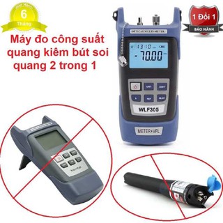 Máy đo công suất quang + bút soi quang 2 trong 1 cao cấp WLF 305