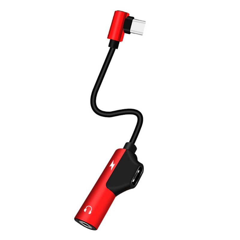 Dây Cáp Chuyển Đổi Tai Nghe 2 Trong 1 usb type c Sang 3 5mm note9 htc