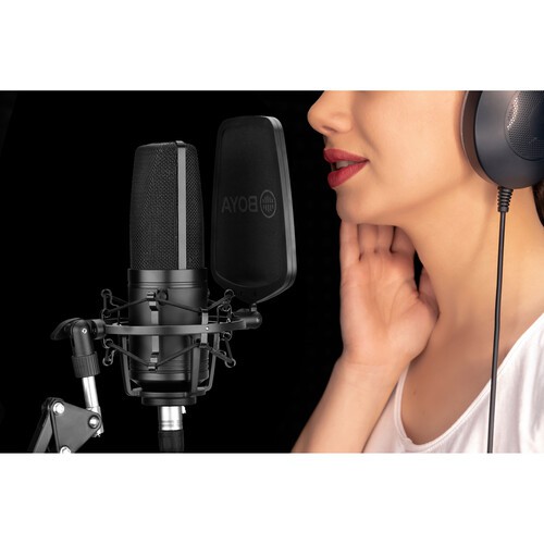 BOYA BY-M1000 - Micro studio Boya M1000 có màng ngăn lớn - Bảo hành 12 tháng