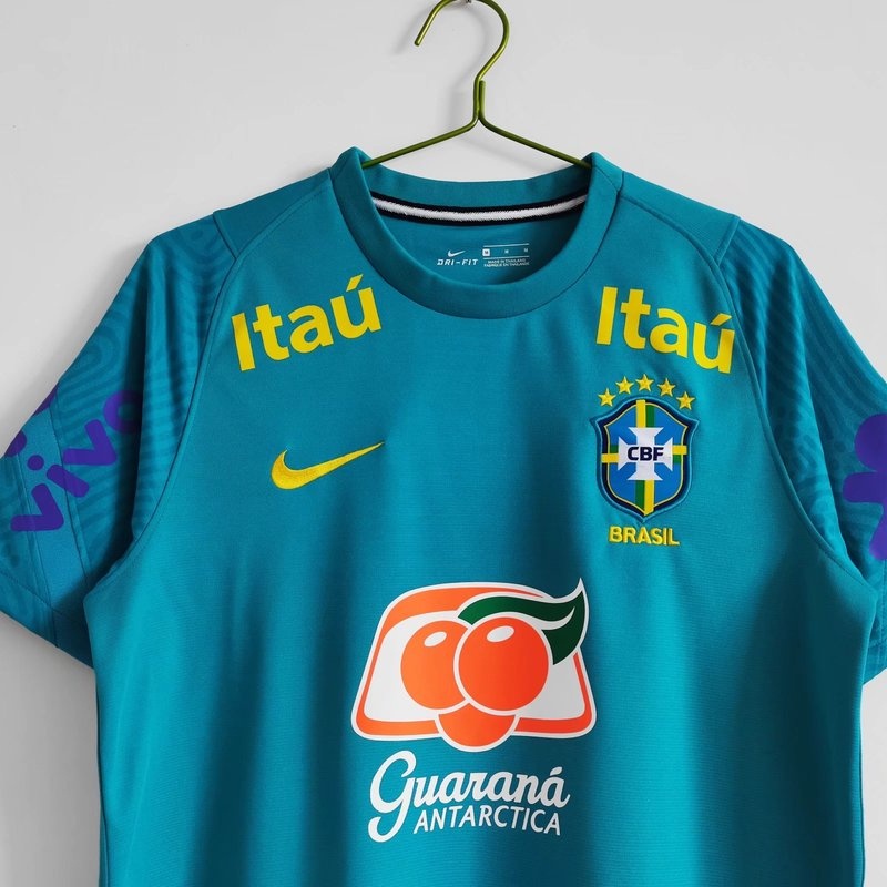 Bộ Quần Áo Bóng Đá Đội Tuyển brazil Mùa 2021