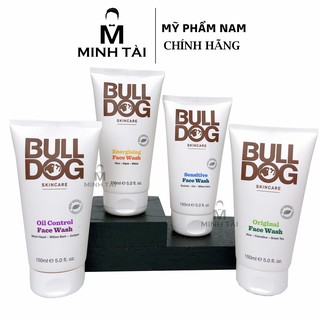 Sữa Rửa Mặt Dành Cho Nam BULLDOG Face Wash - 150ml - Hàng Chính Hãng