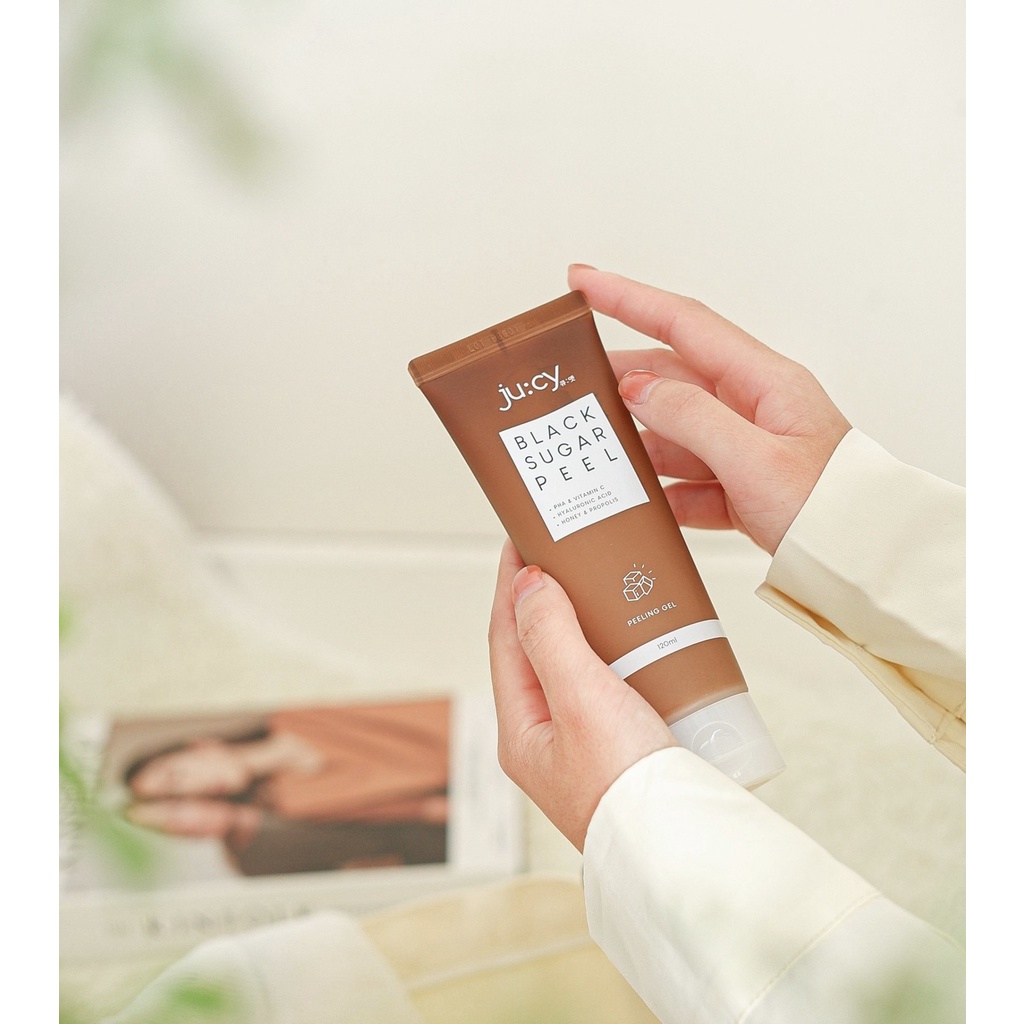 Gel Tẩy Tế Bào Chết Ju:Cy Black Sugar Peel