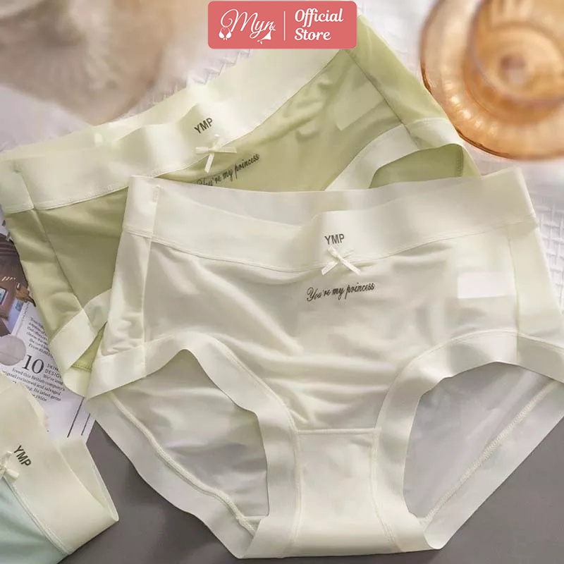 Quần lót nữ su tàng hình đính nơ  siêu nhẹ 2282 MYN_UNDERWEAR