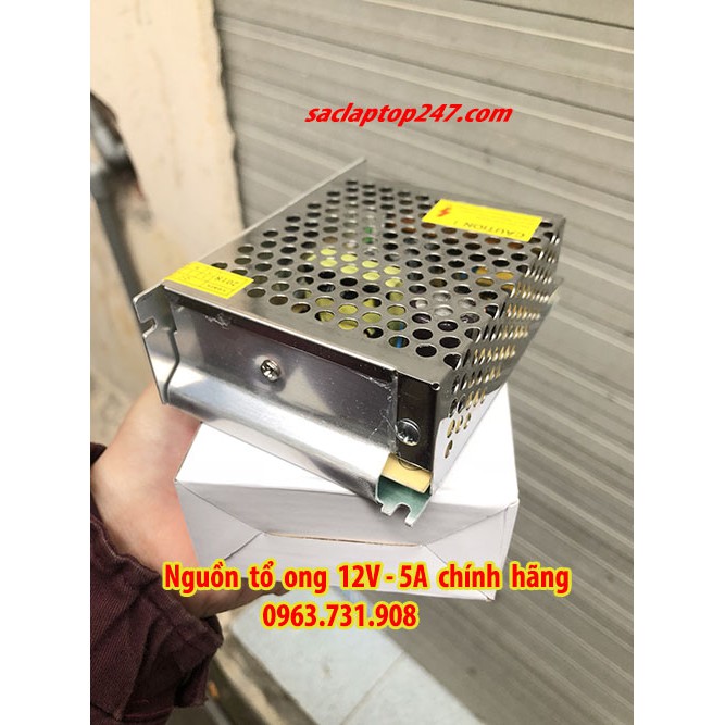 Nguồn tổ ong 12V 5A chính hãng