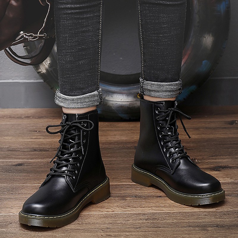 Giày Bốt Cổ Cao Dr.Martens Cổ Điển Thời Trang Cho Nam Nữ