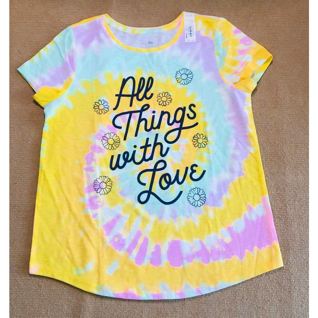 Áo thun bé gái hãng So dòng size đại 4T-20T