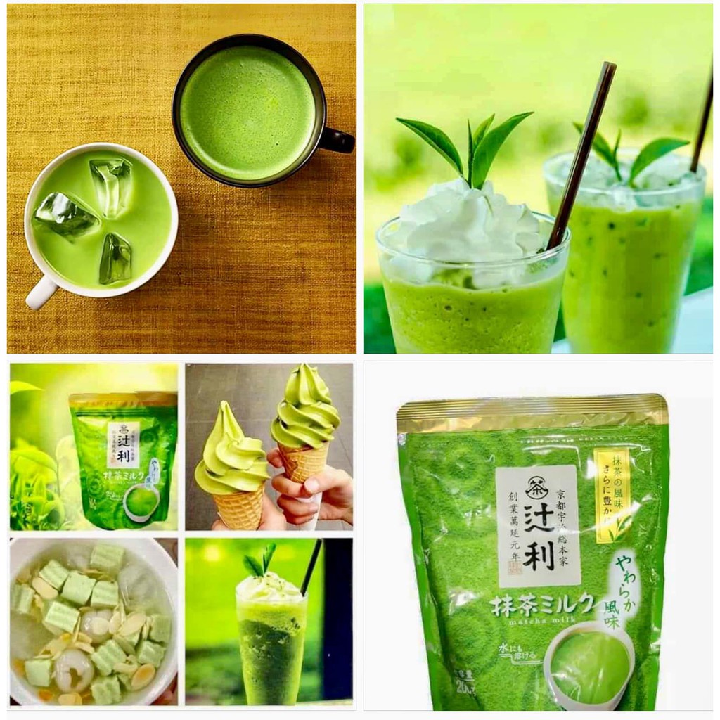 Bột trà xanh Matcha Milk 200g