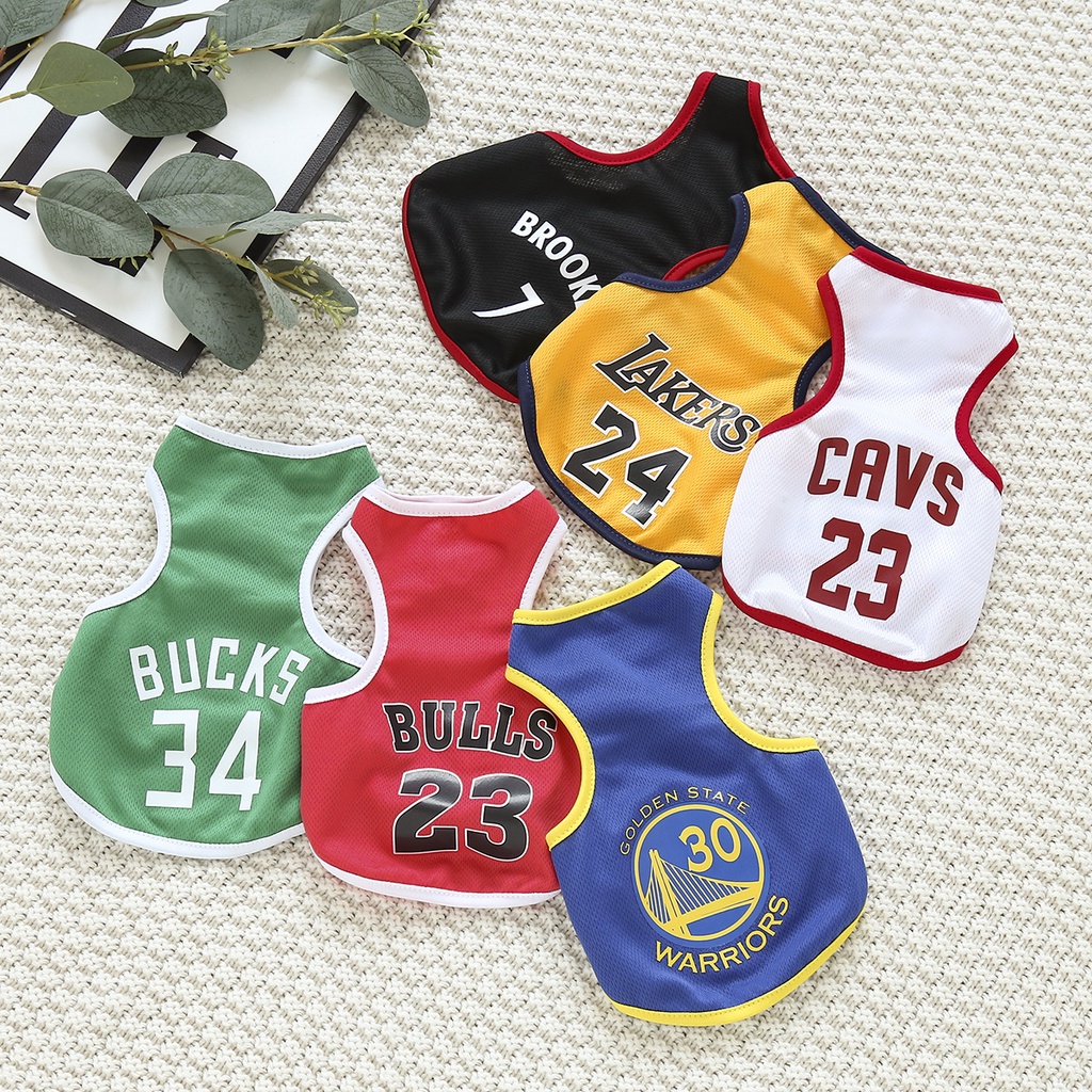 áo Chó Áo Bóng Rổ Thoáng Khí Cho Thú Cưng Áo Cho Chó