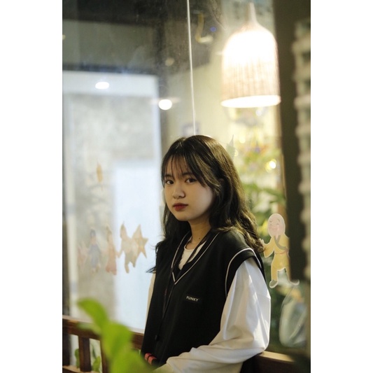 ÁO GILE ĐEN FUNKY
