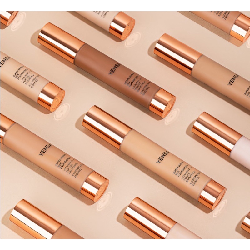 Kem nền kiêm serum dưỡng da Yensa Super Serum Silk Foundation