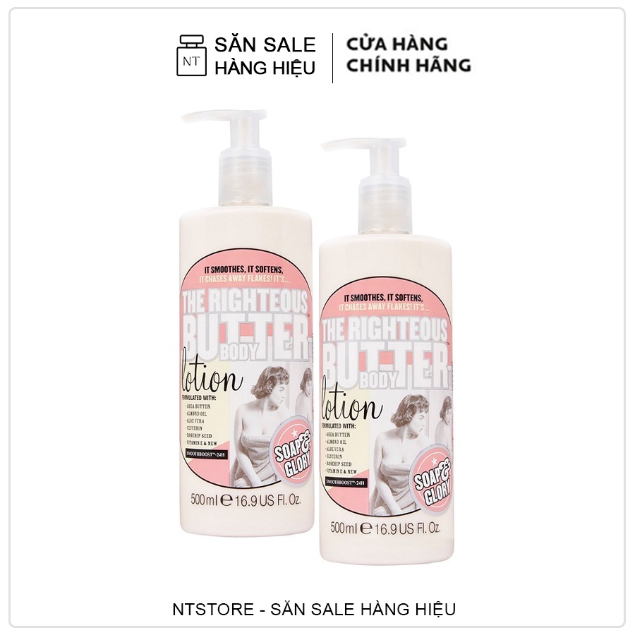 Body Lotion righteous butter body soap and glory siêu mềm mịn, mướt, thơm chất ngất