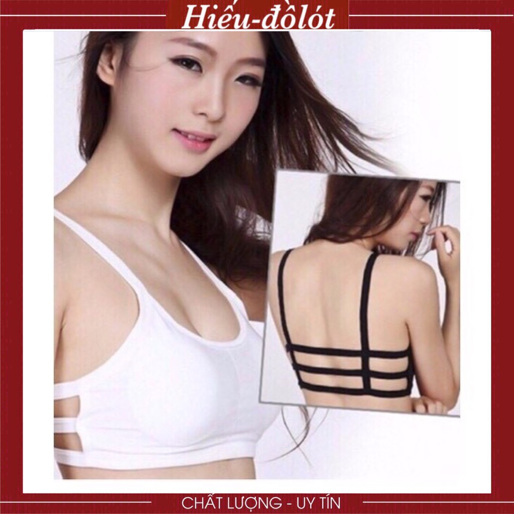 Áo Lót Nữ Thái Có Đệm Mỏng, Áo Lá 3 Dây Chất Cotton 100% Mềm Mịn Hieu Store24h