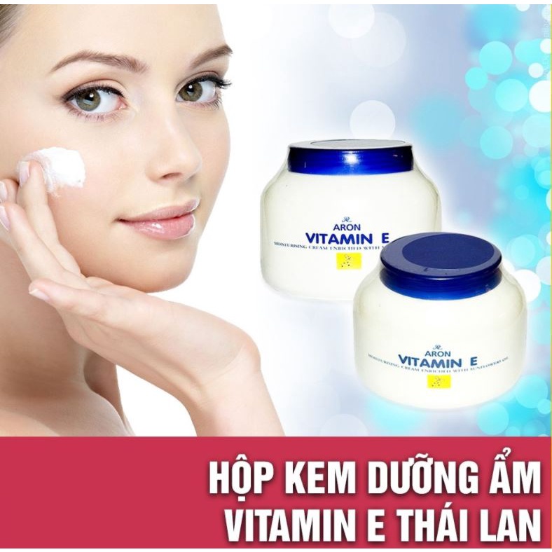 Kem Vitamin E Aron dưỡng ẩm cho da [Thái Lan]