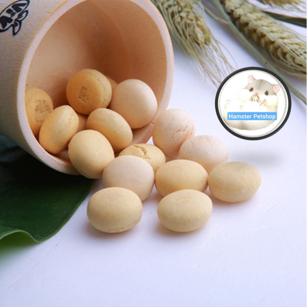 BÁNH HẤP NHỎ HƯƠNG VỊ SỮA cho HAMSTER, THỎ , CHINCHILLA , CHUỘT LANG , SÓC