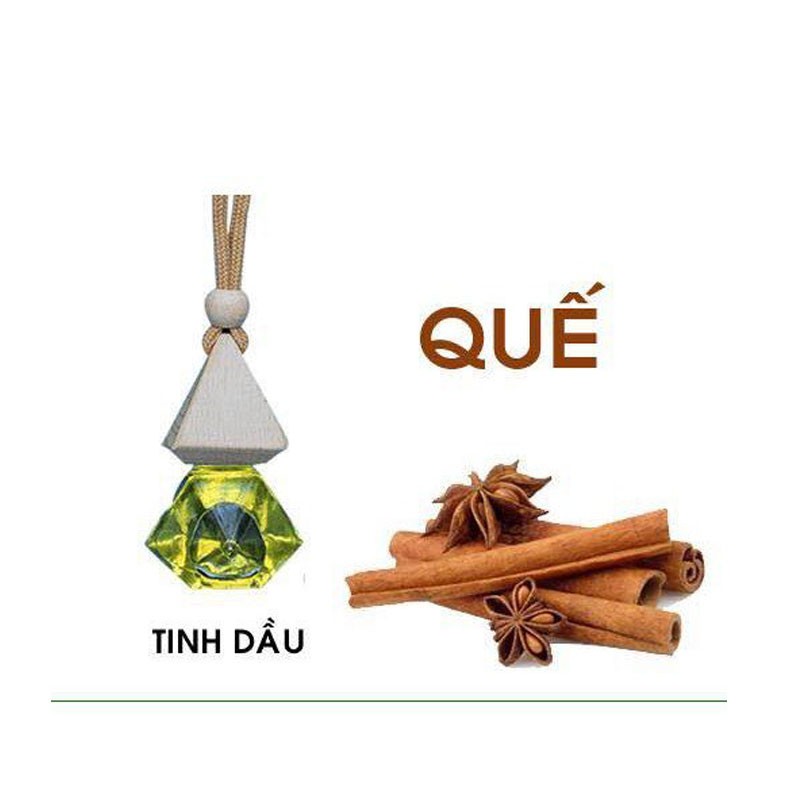 Tinh Dầu Treo Xe Ô Tô - Tinh Dầu Triết Xuất Tự Nhiên - Thương Hiệu Mộc Nhiên - Khử Mùi Hôi Xe Hiệu Quả