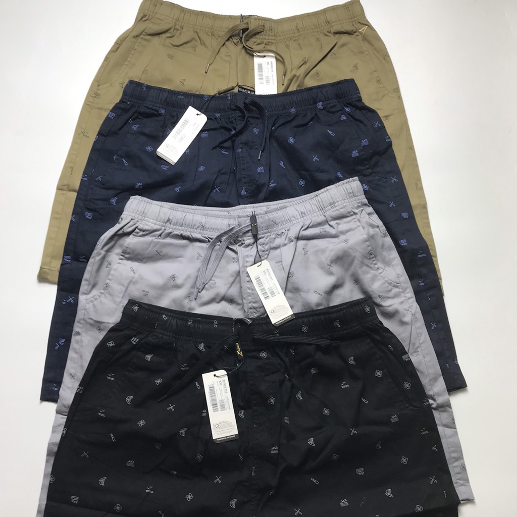 Quần short nam Kwin in họa tiết biển, phom suông nhẹ thoải mái - KSO012S1