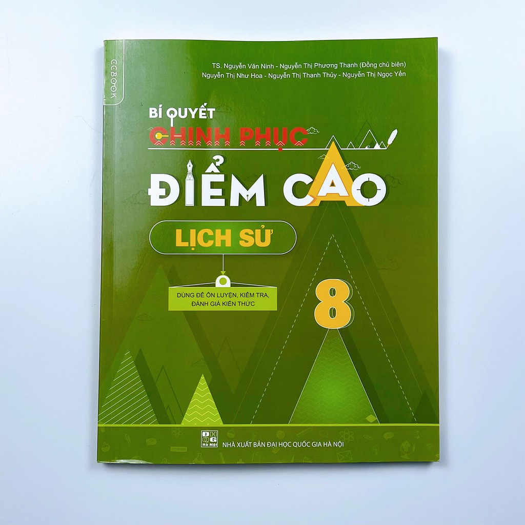 Sách Bí quyết chinh phục điểm cao Lịch sử 8