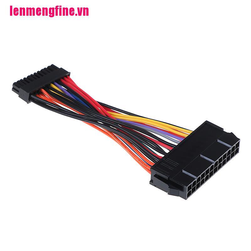 Dây Cáp Nguồn Psu 24pin Female 24p Cho Dell 780 980 760 960 Pc