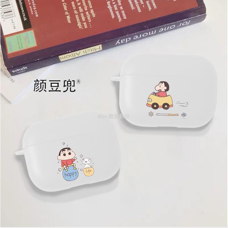Vỏ Bảo Vệ Hộp Đựng Tai Nghe Hình Cậu Bé Bút Chì Shin-Chan Cho Airpods Pro 2 / 3 Apple | BigBuy360 - bigbuy360.vn