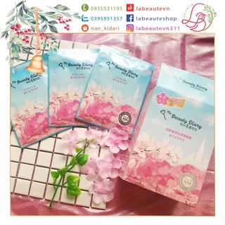 (Bản Đài) Lẻ 1 Miếng Mặt nạ My Beauty Diary Hoa Anh Đào