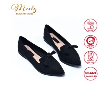 Giày búp bê mũi nhọn Merly 1285