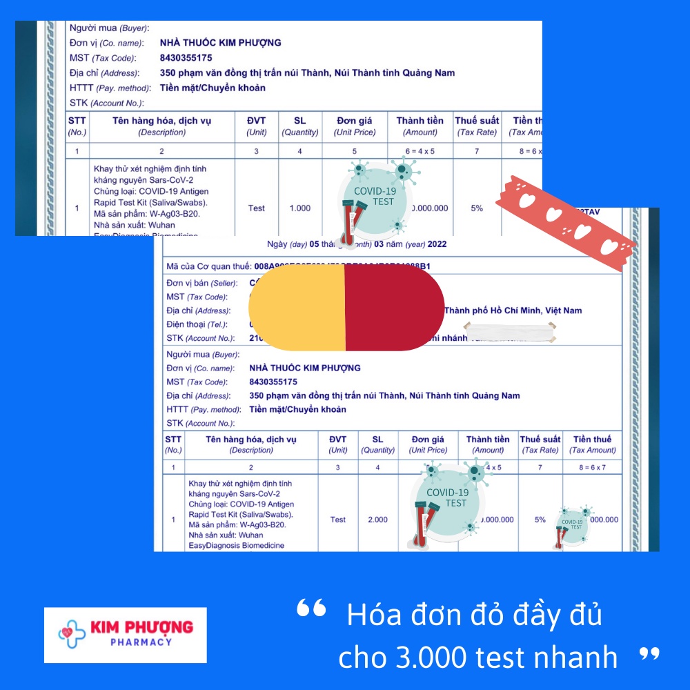 Hộp 5 que test nhanh covid 19 2trong 1 kit test mũi và nước bọt cho người lớn, em bé chính hãng, chính xác công nghệ Đức