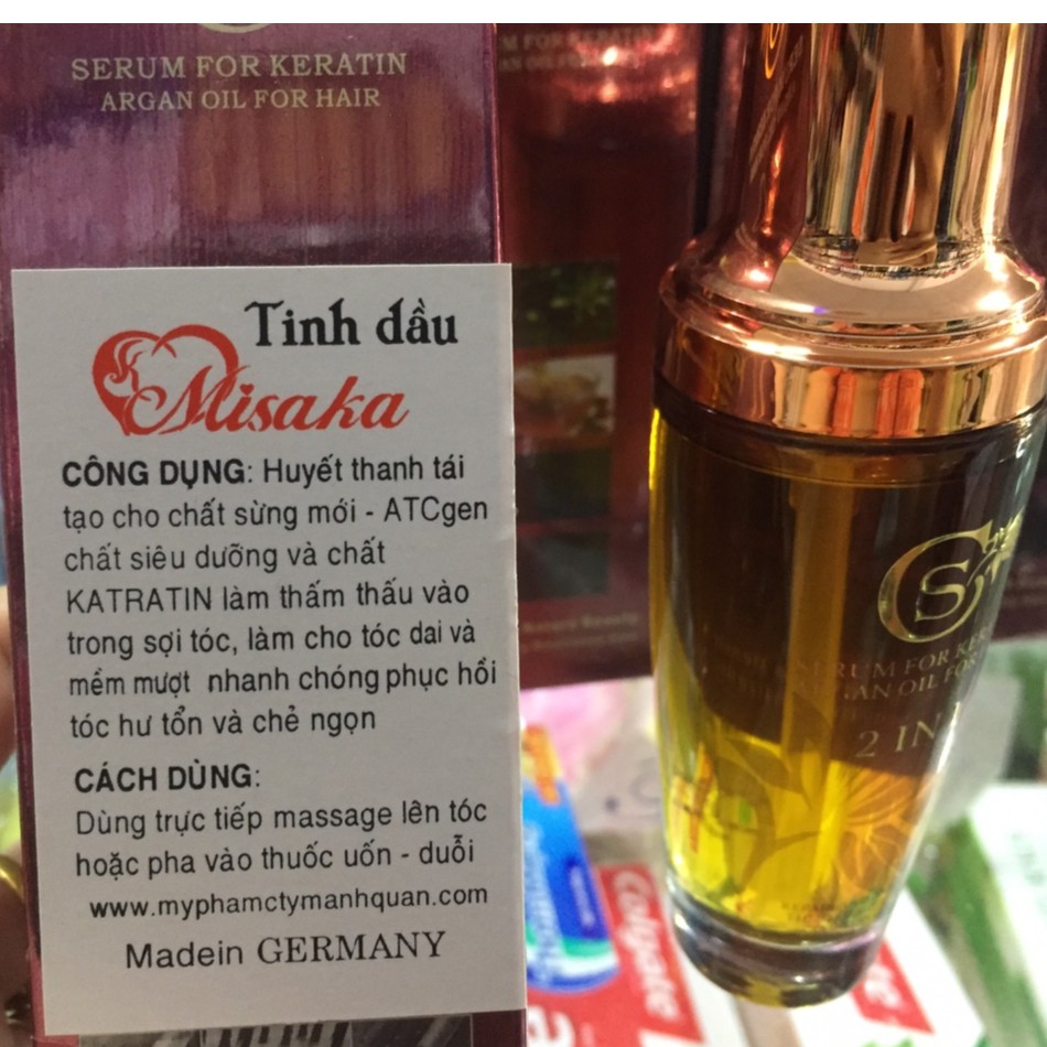 Tinh dầu dưỡng tóc MISAKA - Đức 75ml | BigBuy360 - bigbuy360.vn