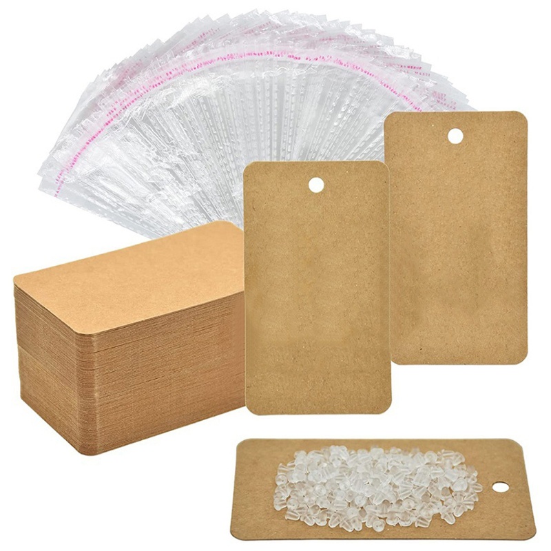 Set 100 Thẻ Trưng Bày Bông Tai Tiện Lợi