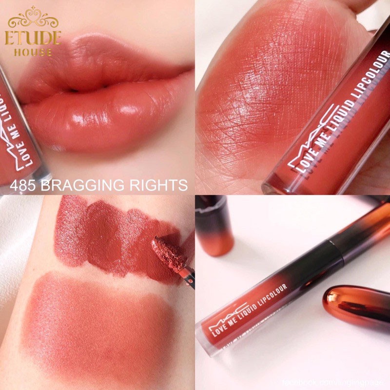 Son MAC Kem Love Me Liquid Lipcolour - Liquid Lipstick 3.1ml. Chứa Dưỡng ẩm New 2021