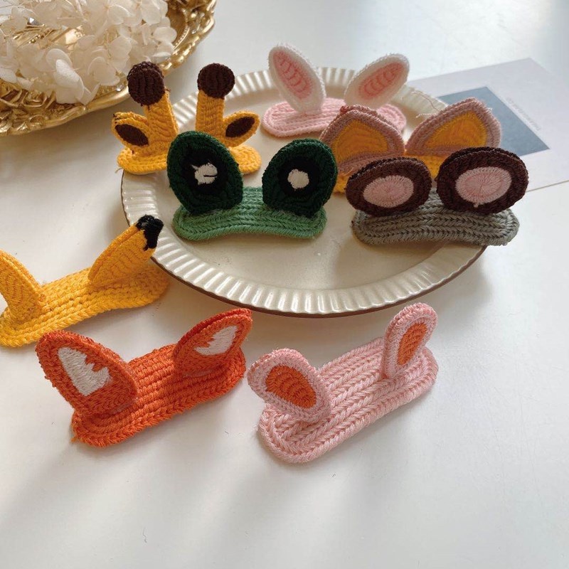 Kẹp Tóc Tai Thỏ Dễ Thương Cho Bé Gái