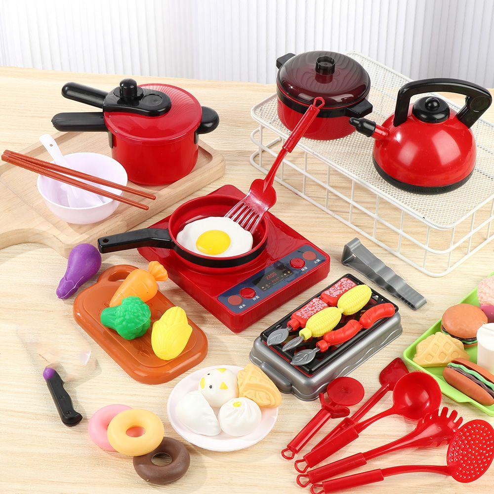 LAY Set 51 Đồ Chơi Lò Vi Sóng Mini Có Đèn Và Âm Thanh Cho Bé