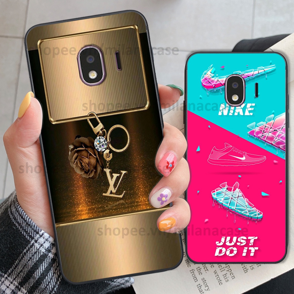 Ốp Samsung J4 2018 in hình các thương hiệu nổi tiếng sang chảnh, đẳng cấp, cá tính