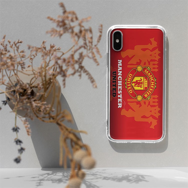 Ốp lưng Manchester United logo cho Iphone 5 6 7 8 Plus 11 12 Pro Max X Xr MAN20210051