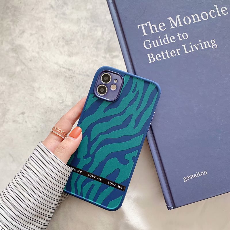 Ốp Lưng Mềm Họa Tiết Sọc Ngựa Vằn Cho Iphone 12pro Max 12mini 11pro Max X Xs Max Xr Se 2020 7 8 Plus | BigBuy360 - bigbuy360.vn