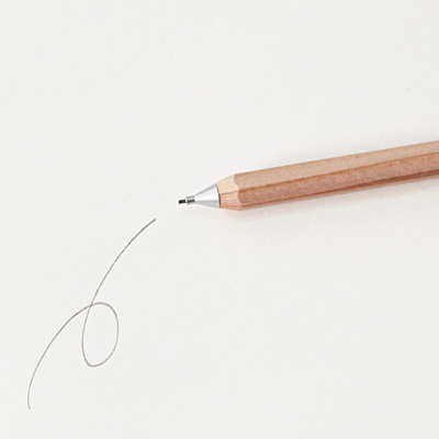 MUJI BÚT CHÌ BẤM GỖ MINI 0,5mm