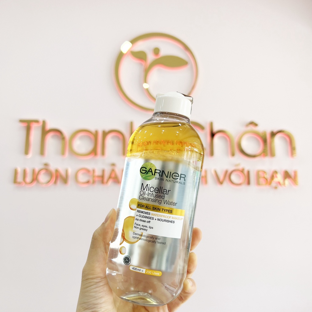 Nước tẩy trang cho mọi loại da Garnier Micellar Water 400ml