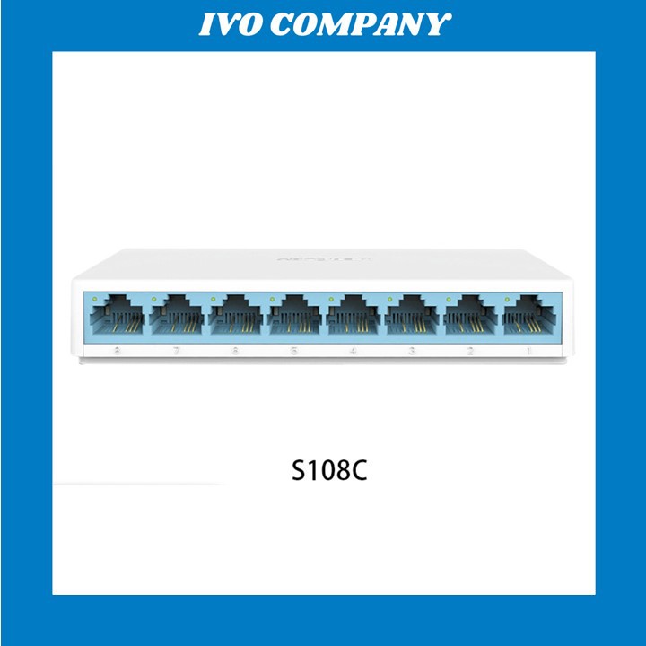 Switch 8 Cổng Mercury S108C