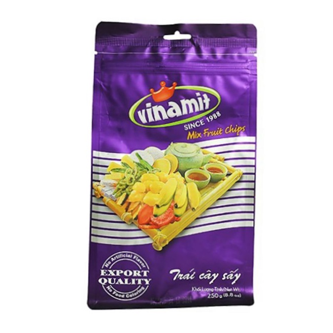 trái cây sấy vinamit 250g