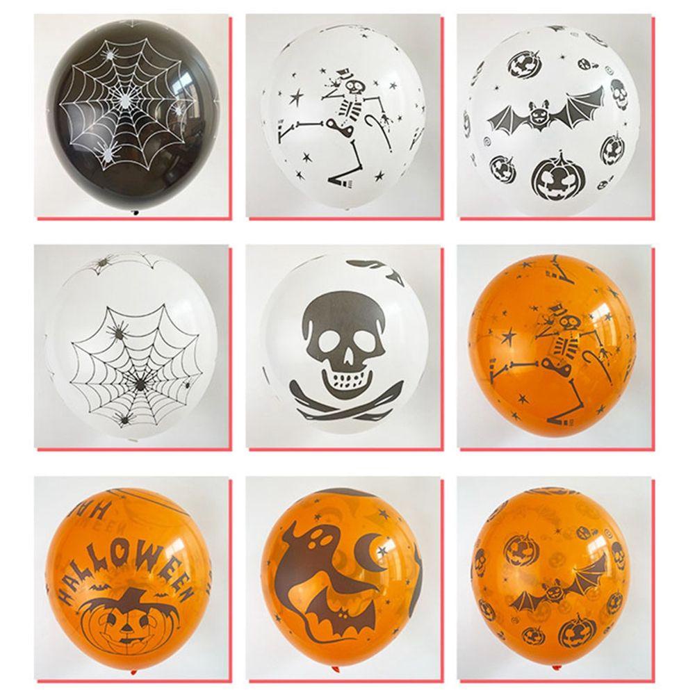 PATRICIA Bong Bóng Hình Bộ Xương Bí Ngô Trang Trí Halloween