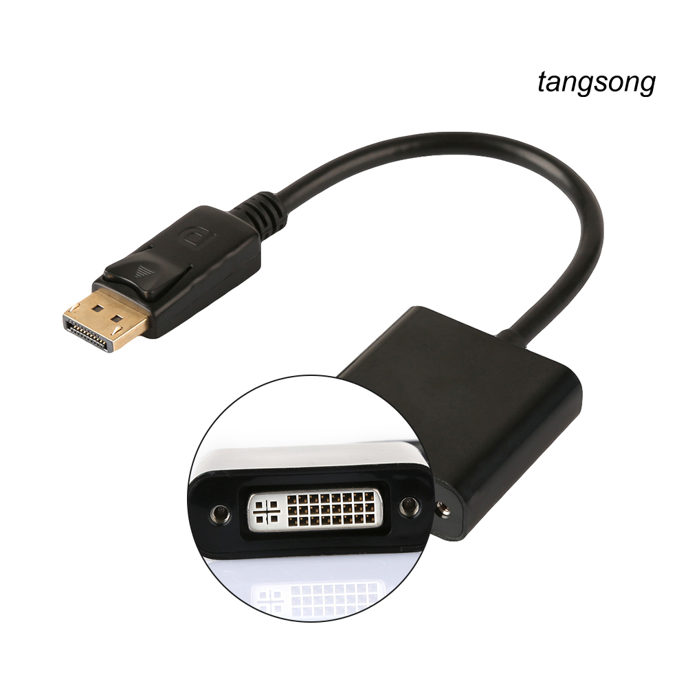 Cáp Chuyển Đổi Ts-1080P Dp Sang Dvi Đầu Cái Cho Laptop