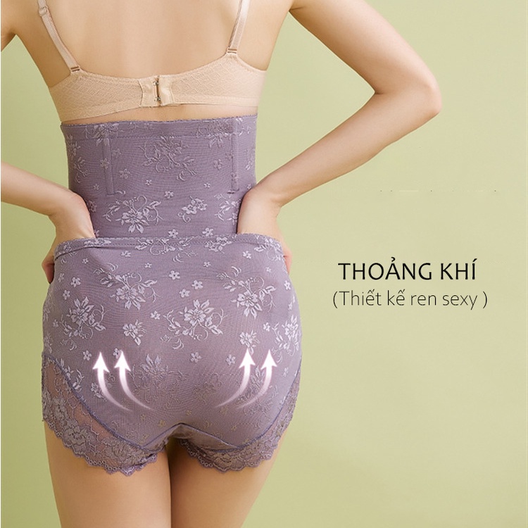 Quần gen nịt bụng cạp cao YOUZI9 hỗ trợ làm thon gọn eo, nâng mông nhẹ nhàng