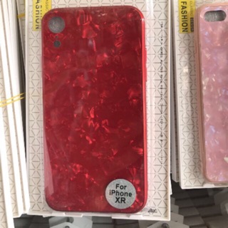 Ốp lưng kính vân đá IPhone XR