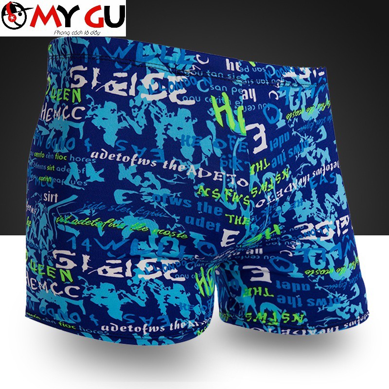 Quần bơi nam năng động, cá tính QB01 - Họa tiết 5