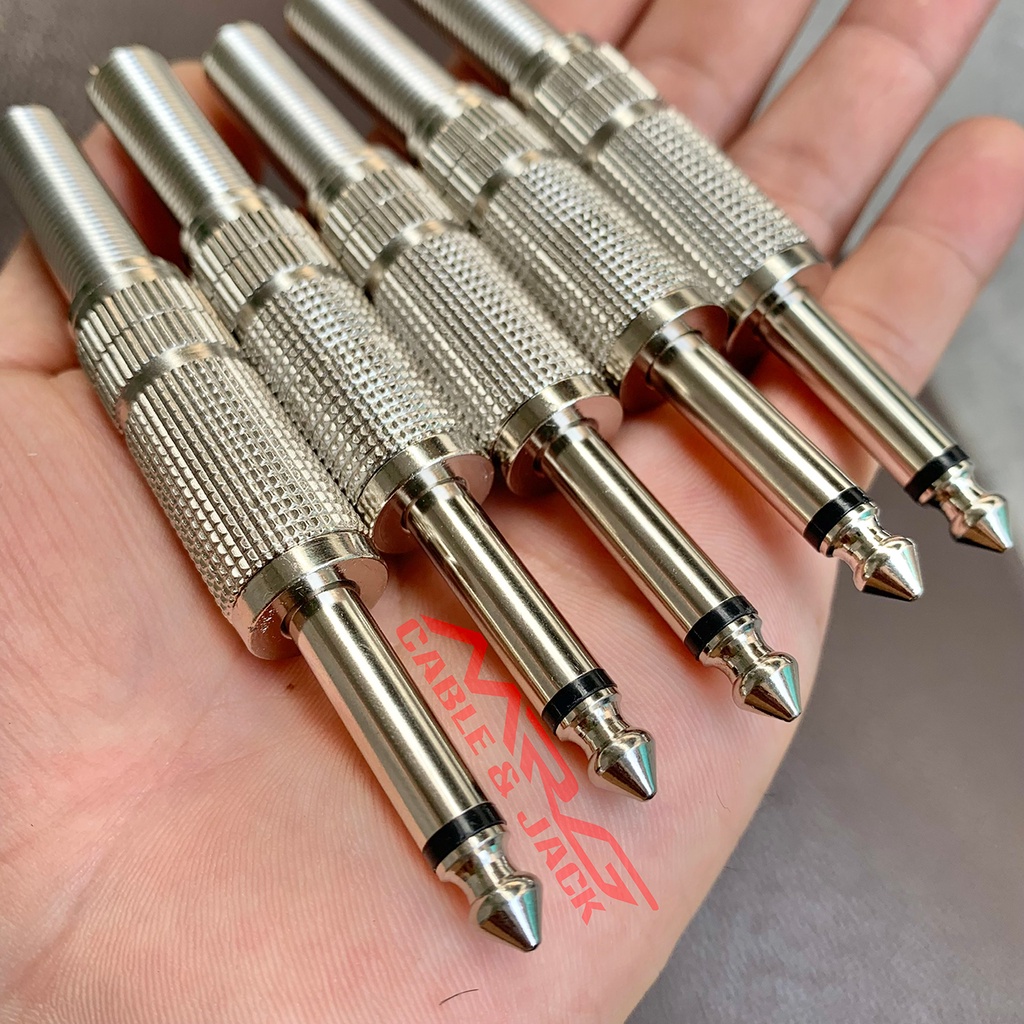 Jack 6 Ly  Mono Lò Xo, dùng hàn dây tín hiệu âm thanh, đơn giá 1 chiếc.