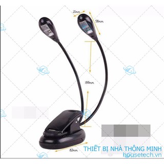 Đèn kẹp đọc sách mini V2