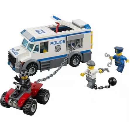 Đồ chơi trẻ em lắp ráp xếp hình lego bela urban 10418-Giải cứu tội phạm trên đường di lý 198pcs