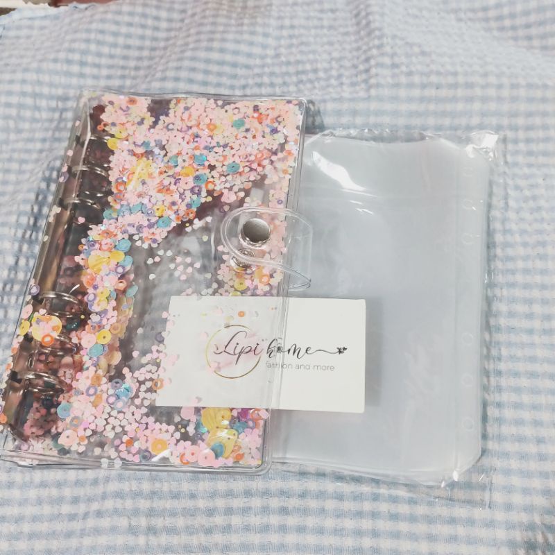Sổ tiết kiệm  planner A6 bìa còng nhựa dẻo Planner book